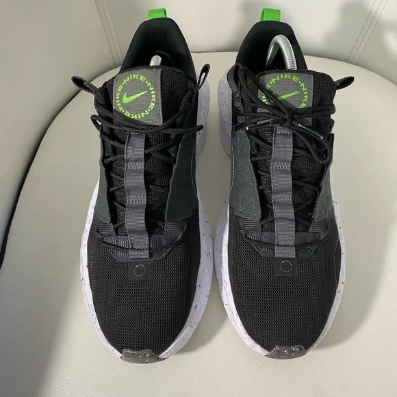Nike Mens Crater Impact DB2477-001 Black Running Shoes Sneakers Size 11.5 - Picture 2 of 7
